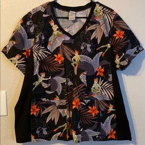 Peter Pan Scrub Top 2x